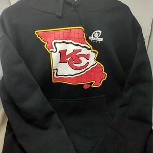 KANSAS CITY CHIEFS MEN'S HOODED SWEATSHIRT